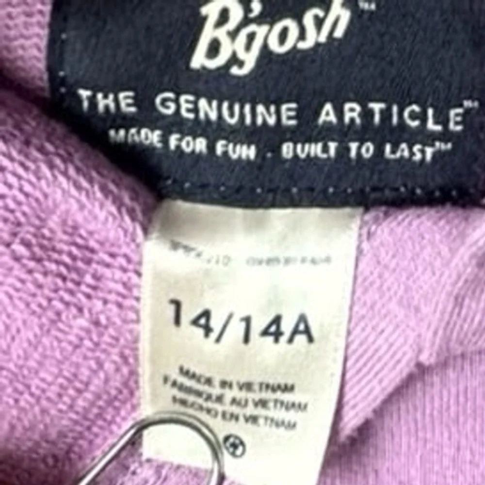 OSH KOSH YOUTH‎ GIRLS HOODIE SIZE 14